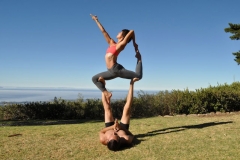 ekapadarajakapotasana